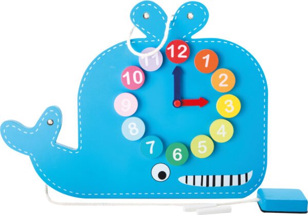 Žaislų klubas Laikrodžio pažinimas - banginis