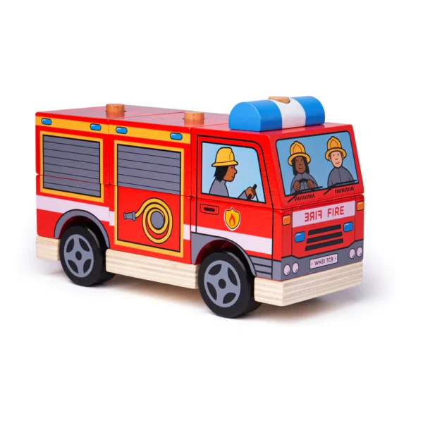 Žaislų klubas Sustatoma ugniagesių mašina