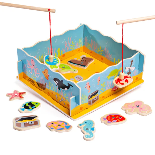 Žaislų klubas Žvejybos žaidimas su magnetine meškere