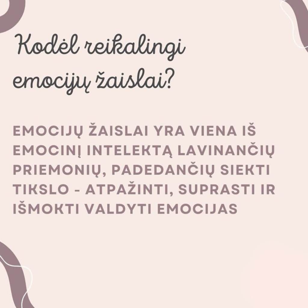 emocijų valdymas
