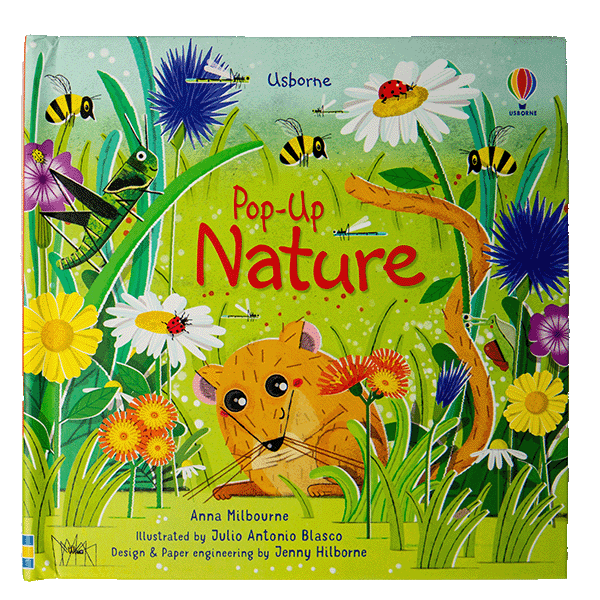 knyga - pop-up nature