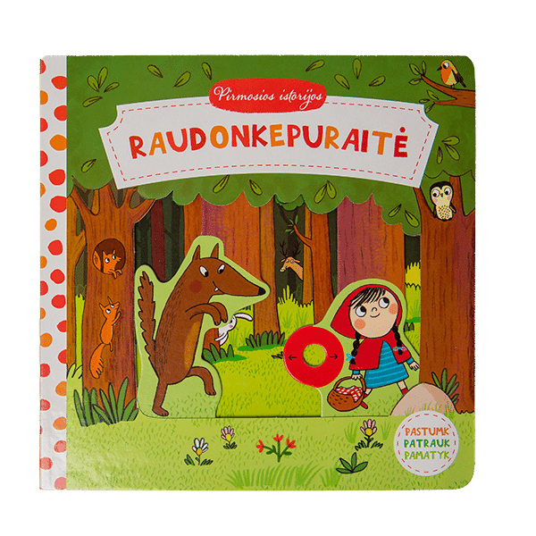 Raudonkepuraitė - 1-3 m. vaikams